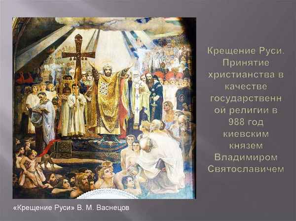 
    Открытый урок в 10-м классе "Русь во времена Владимира Святославича. Принятие христианства"

      