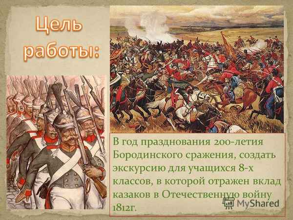 
    Подготовка проектов, посвященных празднованию 200–летия Отечественной войны 1812 года

      