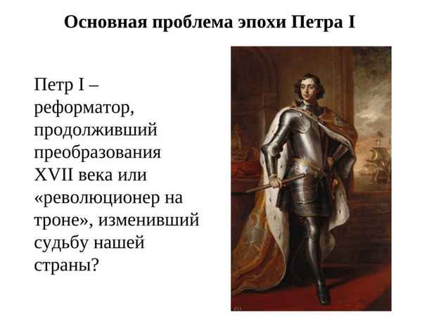 
    Урок истории «Пётр I – реформатор или революционер на троне?»

      
