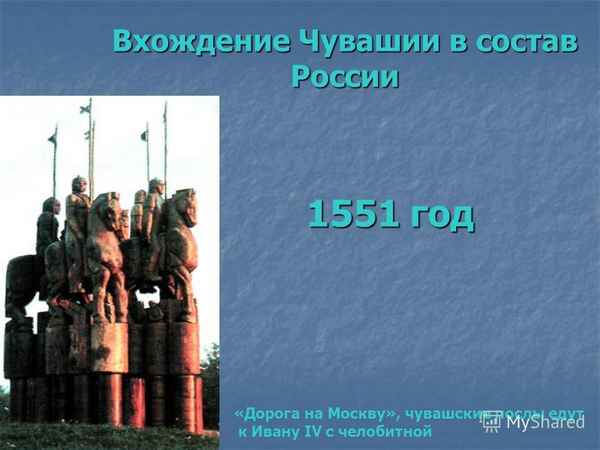 
    Вхождение Чувашии в состав России (с древнейших времен до конца XVI века)

      